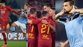 Derby Roma-Lazio, 1-1 all’Olimpico: Acerbi risponde a Dzeko