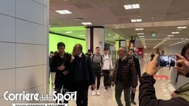 Roma, Carles Perez è sbarcato a Fiumicino