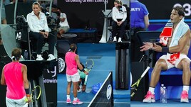 Nadal, che polemica con il giudice di sedia