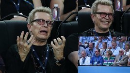 Federer-Djokovic: da Billy Idol a Margaret Court, quanti vip in tribuna