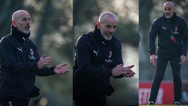 Milan, Pioli carica la squadra in allenamento