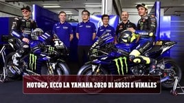 MotoGP, ecco la Yamaha 2020 di Rossi e Vinales