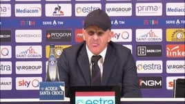 Iachini: "Se le prime giocate vanno bene poi giochi sull'entusiasmo"