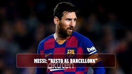 Messi: "Resto al Barcellona. Neymar vuole tornare. E Lautaro..."