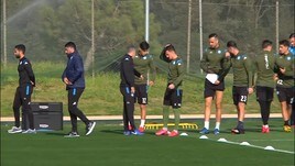 Il Napoli prepara la sfida a Messi
