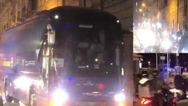 Incredibile a Napoli: centinaia di moto inseguono Messi!
