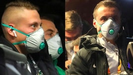 Coronavirus, Ludogorets: mascherine in pullman prima dell'Inter