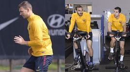 Tra campo e palestra la Roma pensa al Siviglia