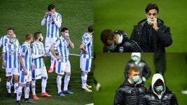 Calcio e coronavirus: il Pescara a Benevento con le mascherine