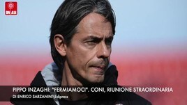 Pippo Inzaghi: "Fermiamoci". Coni, riunione straordinaria