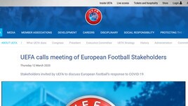 Uefa, Champions e Europa League a rischio
