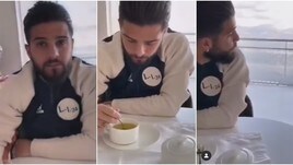 Napoli, Insigne e un thé vista mare