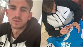 Coronavirus, Fabian Ruiz mette all'asta la maglia indossata contro l'Inter