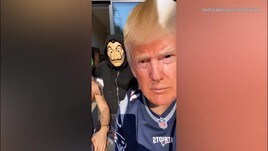 Andrea Petagna diventa....Donald Trump!