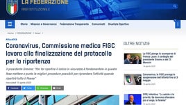 Figc, ripartenza a tre velocità