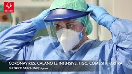 Coronavirus, intensive in calo. Figc, come si ripartirà