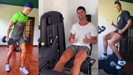 Ronaldo, quanti allenamenti durante la quarantena