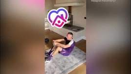 Ribery, super allenamento in quarantena