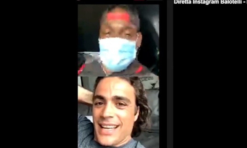 Balotelli a Matri: "Non tocco un pallone da due mesi!"