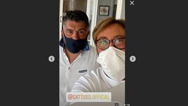 Napoli, Gattuso cambia look dopo la quarantena
