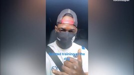 Brescia, Balotelli riparte con la mascherina