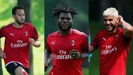 Milan, allenamento vista Juve