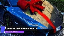 Insigne, regalo speciale per il compleanno: una Lamborghini Huracan EVO