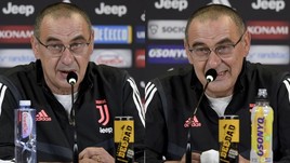Juve, Sarri in conferenza stampa tra parolacce e risate