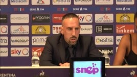 Fiorentina: Ribery scalpita per giocare, ma c'è prudenza