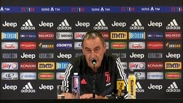 Sarri: "5 cambi? Esperienza nuova, quindi a rischio ca***a"