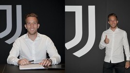 Juve, ecco Arthur: le immagini della firma del contratto