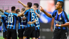 Inter, Sanchez grande protagonista nel 6-0 al Brescia