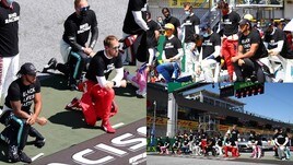 La Formula 1 omaggia Floyd: i piloti si inginocchiano