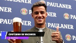Coutinho in vacanza a Napoli: i tifosi si scatenano sui social