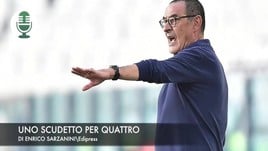 Uno scudetto per quattro
