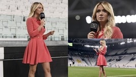 Diletta Leotta, che look per Juve-Atalanta!