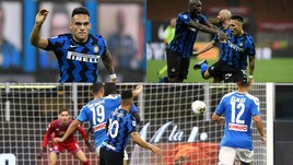 Lautaro Martinez segna in Inter-Napoli ma l'esultanza è polemica