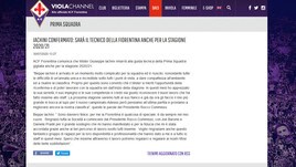 Fiorentina: Iachini confermato per un'altra stagione