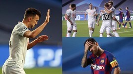 Il Bayern Monaco ridicolizza il Barcellona: Messi a testa bassa