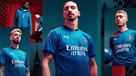 Milan, presentata la terza maglia: Ibrahimovic tra i testimonial