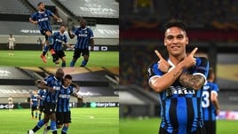 Inter, cinquina da urlo e finale di Europa League: show di Lautaro e Lukaku