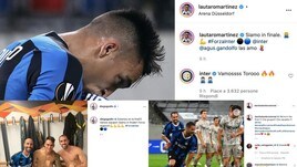 L'Inter è in finale di Europa League. Da D'Ambrosio a Lautaro Martinez, festa grande sui social