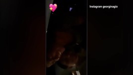 Cristiano Ronaldo canta con Georgina