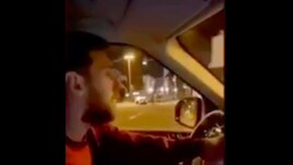 Messi con 'Grazie Roma' in macchina. Ma è un fake