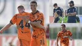 Juve, 5-0 al Novara: Ronaldo e Kulusevski brillano in arancione
