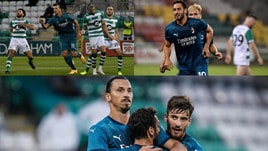 Ibrahimovic e Calhanoglu trascinano il Milan nei preliminari di Europa League