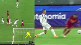 Roma-Juve, i due episodi da rigore
