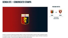 Genoa, confermata la positività di 14 tesserati