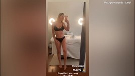 Wanda Nara super sexy in intimo