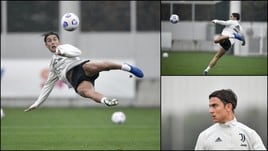 Juve, allenamento vista Napoli: Dybala regala spettacolo